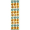 thumbnail image 6 of SAFAVIEH Four Seasons FRS469A Ivory / Blue Rug, 6 of 11