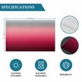 thumbnail image 7 of Placemat Ombre Pink Grey Placemats for Dining Table Gradient Stripes Washable Table Mats for Party Kitchen Dining Decoration, 7 of 7