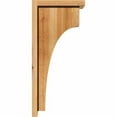 thumbnail image 3 of 6"W x 10"D x 22"H Huntington Rough Sawn Corbel w/Backplate, Western Red Cedar, 3 of 9