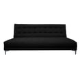 thumbnail image 3 of Sofa Cama Reclinable El Bazar Store Verso Negro, Futon Abotonado Matrimonial 3 posiciones, Sala, 3 of 8