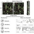 thumbnail image 3 of VEELIKE Tropical Jungle Leaves Peel and Stick Wallpaper 17.7''x118.1'' Rainforest Birds Fruits Floral Wallpaper Removable Green Contact Paper Self Adhesive Wallpaper for Bedroom Walls Cabinets Shelf, 3 of 10