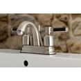 thumbnail image 2 of Kingston Brass KB8618DKL 4 in. Centerset Bathroom Faucet, Brushed Nickel, 2 of 3