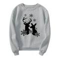thumbnail image 1 of 2023 Joyeux Noël Pyjama Maman et Moi Pyjamas Animal Femmes Coton Bio Pyjamas de Noël Famille, 1 of 6