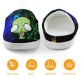 thumbnail image 5 of Alien Invader Zim Kid's Cotton Slippers Winter Warm Soft Plush Slippers with Rubber Sole Non-Slip Indoor Outdoor Slip on Shoes Fluffy House Slippers For Boys Girls Teen, 5 of 8