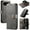 Gray, variant on for Google Pixel 10 /10 Pro Case, PU Leather Detachable Vintage Wallet Flip Magnetic Closure Drop Protective Slim Phone Case Cover for Google Pixel 10 /10 Pro with Card Holder - Black