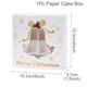 thumbnail image 1 of Caja de embalaje de galletas de Navidad, decoración de Feliz Navidad para el hogar, adorno de árbol de Navidad, Año Nuevo, 2023, 1 of 4