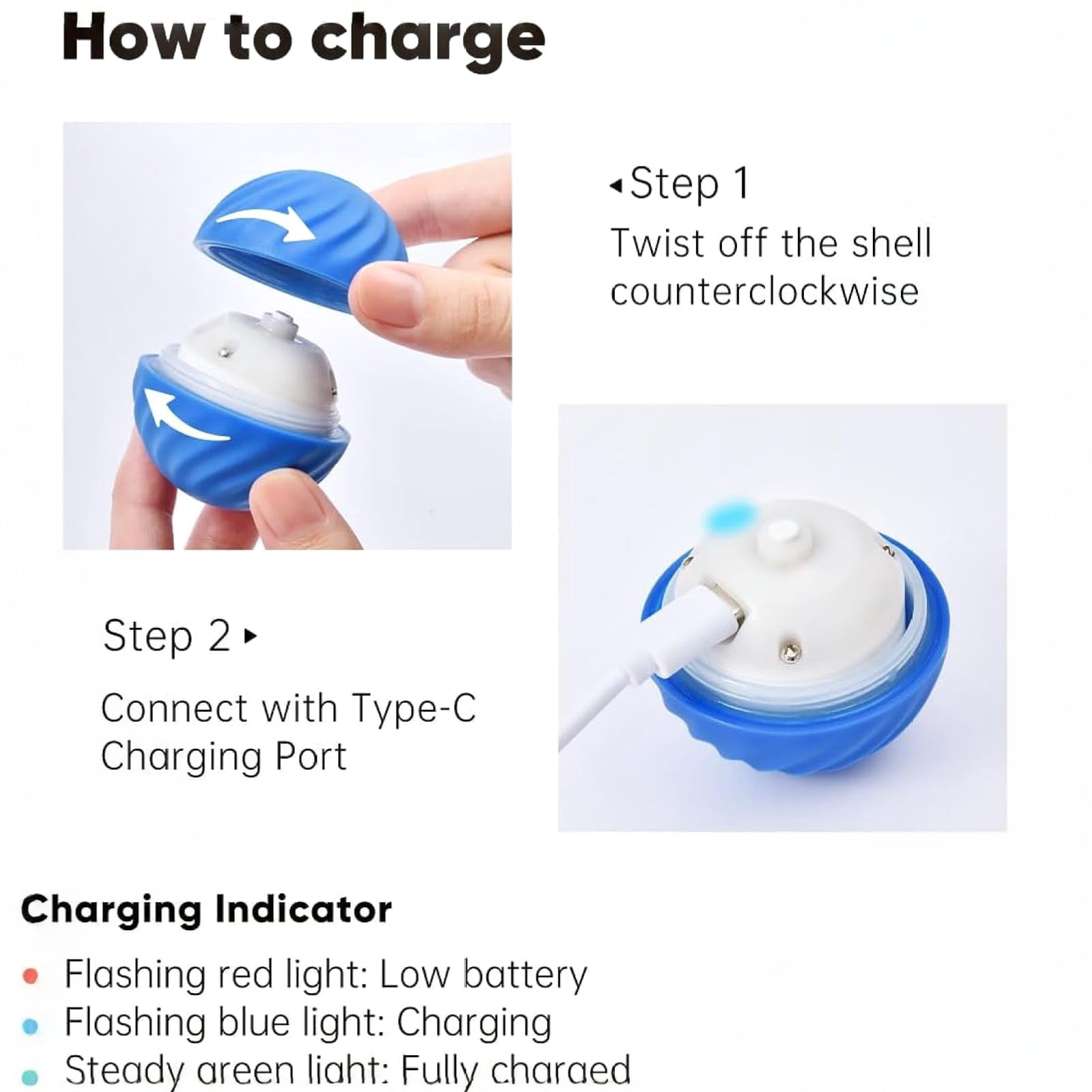 Interactive Dog Ball,Smart Slow Feeder Puzzle Toy, Automatic Motion Activated Rolling Ball with USB Rechargeable, with Fruit Plush Cover,TPU Chew Resistant for Small Medium Large Dogs