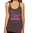 thumbnail image 1 of Wild Bobby, Funny Nurse Whats Your Superpower Nurse Week, Inspirational/Christian, Women Tri-Blend Racerback Tank Top, Brown, Small, 1 of 4