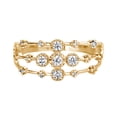 thumbnail image 1 of Moda Mujeres Anillo Calado Zircon Anillo de compromiso de boda, 1 of 5