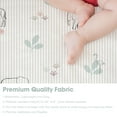 thumbnail image 5 of Little Grape Land 100% Cotton Fitted Crib Sheet,Garden Tour,1PK, 28"x52" Standard Crib and Toddler Mattresses, 5 of 7
