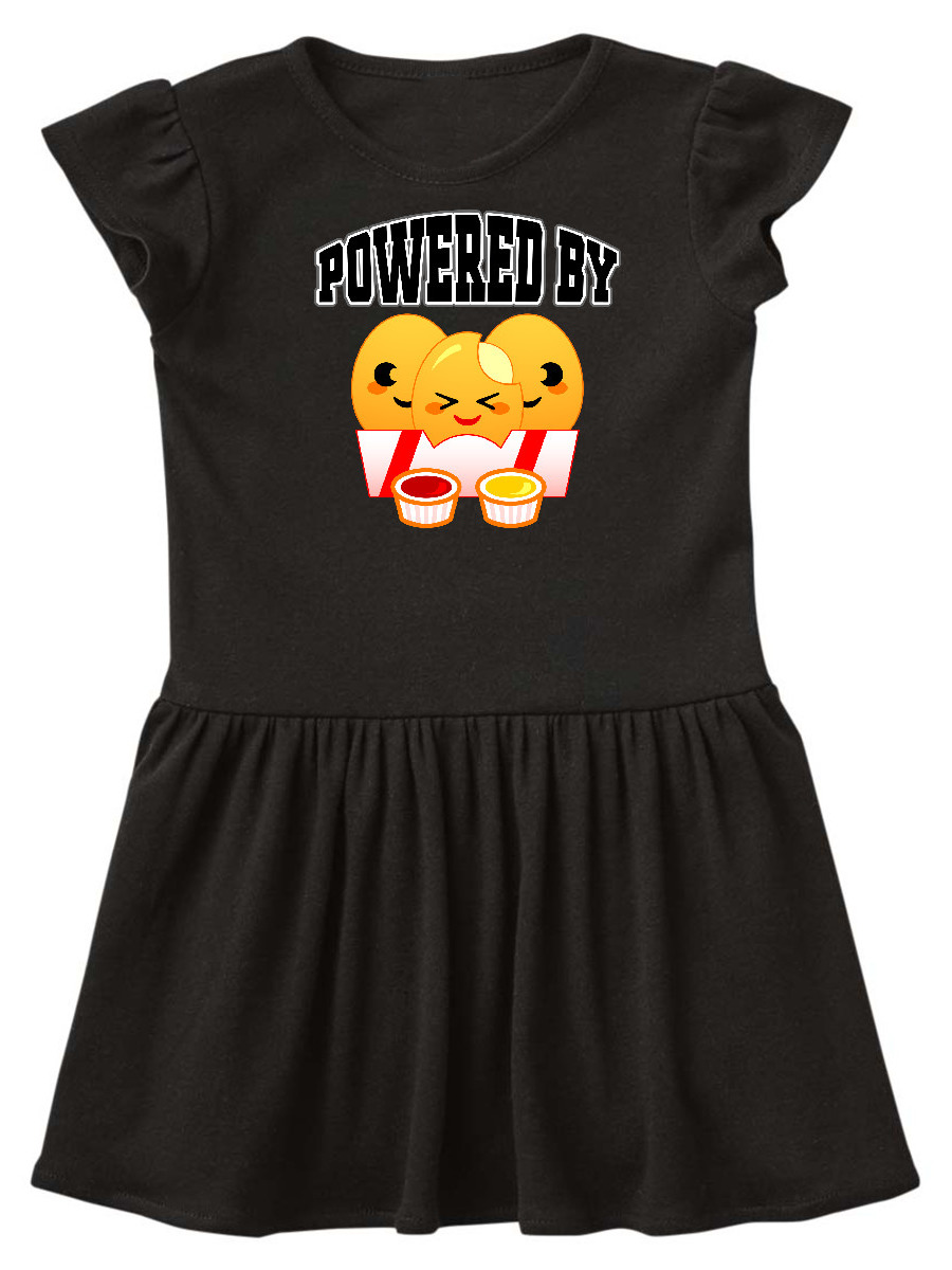 INKtastic Powered by Chicken Nuggets Toddler Dress