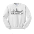 thumbnail image 1 of Skyline Arlington Virginia Sweatshirt Unisex Medium White, 1 of 5