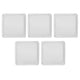 thumbnail image 1 of 5PCS 120mm Fan Dust Filter Heat Dissipation Soft Magnetic Nylon Frame Computer PC Fan Dust Mesh Filter for PC Case Power Supply Fan Vents White, 1 of 4