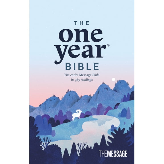 The One Year Bible the Message (Softcover), (Paperback)