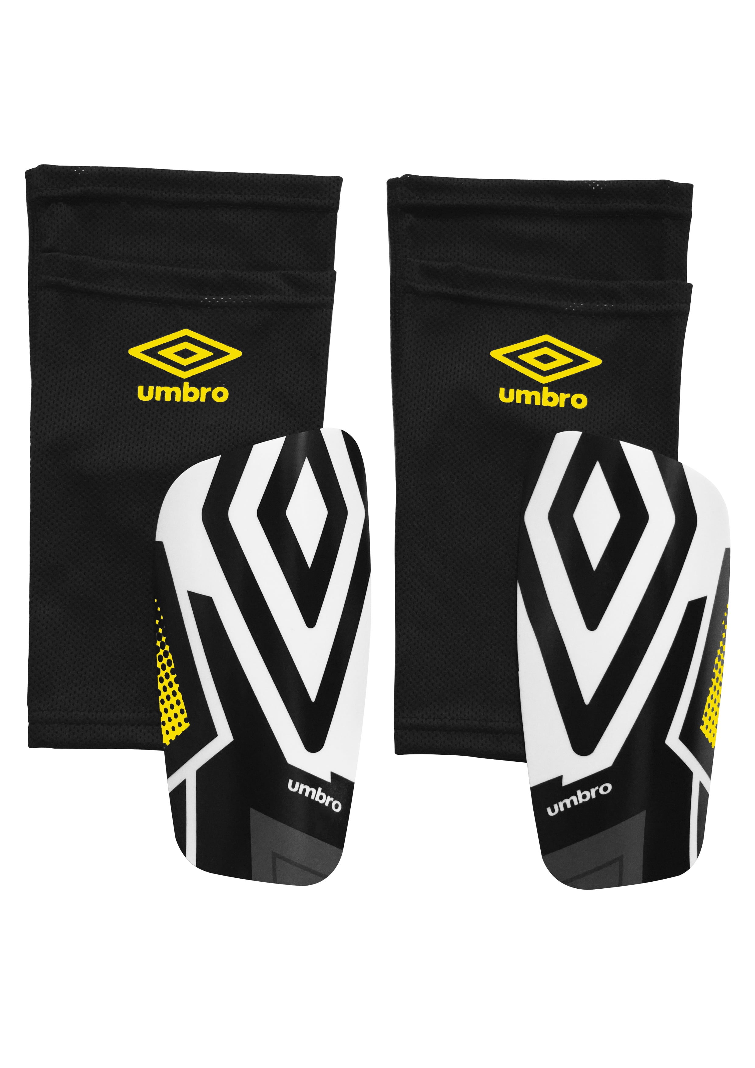 1 Pair Soccer Shin Guard Soccer Sleeve Umbro Junior Slip-In Shinguards 