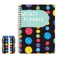 thumbnail image 5 of Tuvgenk Spiral Notebook Multicolor A5 Subject Notebook Thick Dotted Planner Work and Exercise Schedule Book Travel Diary, 5 of 7