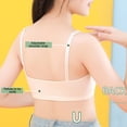 thumbnail image 3 of Sonducket Sujetador protector para chicas adolescentes, 2 piezas, con tirantes ajustables, suave y transpirable Ropa interior Gris, 3 of 6