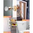 thumbnail image 3 of 12 topes de puerta transparentes de pared, 3 of 5