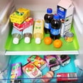 thumbnail image 4 of Refrigerator Liners Shelf Liners Washable Refrigerator Mats Kitchen Silicone Refrigerator Pads Place Mats 5PCS/Set, 4 of 8