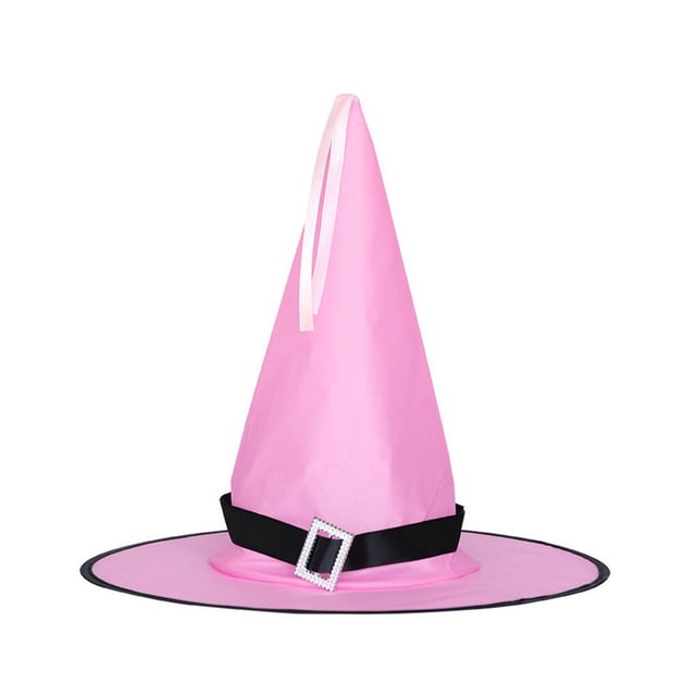 Naiovety Sombrero LED para Halloween, sombrero para Festival de Navidad, gorro luminoso para ambiente de Festival con luz LED, adorno colgante Iluminación navideña rosado