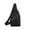 Noir, variante sur Sac de Poitrine Business pour Hommes Femmes Décontracté Sac Bandoulière Sling Sac Polyvalent Entraînement Physique Cyclisme Sac avant Plein Air Voyage Pratique Sac d'Épaule