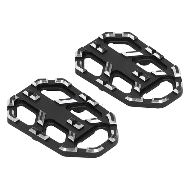 Estriberas para motocicleta, par de reposapiés delanteros para motocicleta Pedal de pie de motocicleta Reposapiés delantero Meticulosamente diseñado