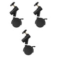 thumbnail image 2 of BELOVING 3 Pcs Roues Lumineuses Support Studio d'Enregistrement Photographie Rotation à 360 Degrés Noir 19 mm, 2 of 9