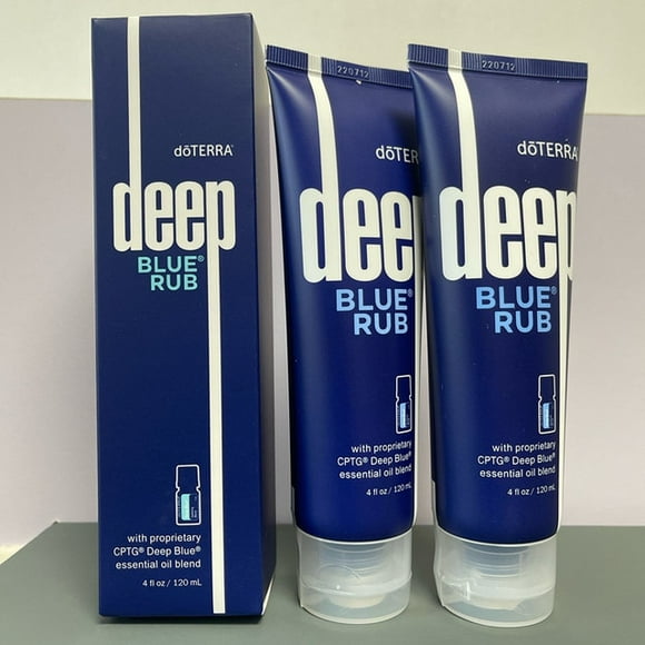 2pcs/set hot sell creme deep blue rub doterra with proprietary cptg deep blue essential oil blend 120ml