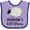 Lavender and Purple, variant on Inktastic Mamaw for Grandchild Girls Girls Baby Bib