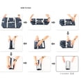 thumbnail image 6 of Zzfab folded Up Small Light Weight Heavy Duty Big Travel Bag Green, 6 of 7