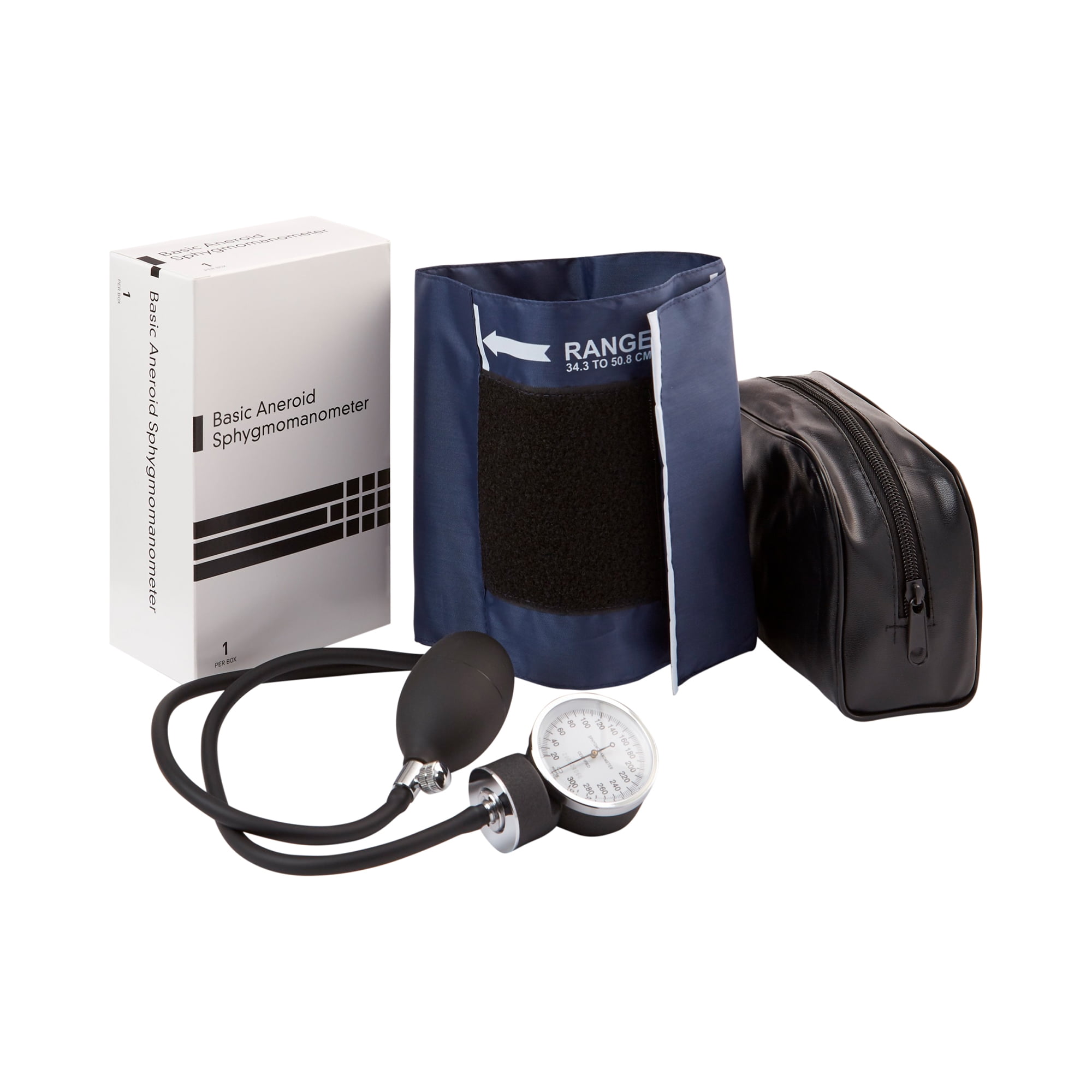 McKesson Blood Pressure Monitor Manual Nylon Arm Cuff for Home Use, 1