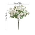 thumbnail image 3 of Household Imitation Clearance! Home Decoration 20 Flowers Lilac Simulation Flowers Wedding Home Multi Scene Placement Outdoor Indoor Garden Home Decoration, 3 of 6