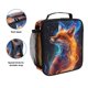 thumbnail image 2 of Fiambrera WEVIBOFU Fire Fox con aislamiento naranja y azul para niños, 2 of 6