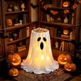 thumbnail image 6 of Halloween Ghost Decorations Outdoor with Candy Bowl, Light up Ghost Candy Bowls Holder Remote Control, Ghost Candy Bucket Stand Decor for with Lights for Yard Front Door Party, 6 of 6