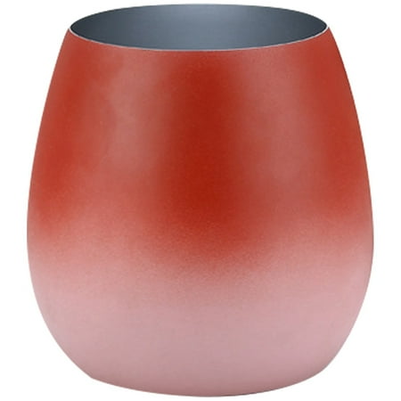 

Gradient Champagne Bucket Stainless Steel Ice Bucket Eggshell Ice Wine Cooler Home Bar KTV Beer Bucket Decor B