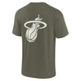 thumbnail image 3 of Unisex Fanatics Olive Miami Heat Elements Super Soft Short Sleeve T-Shirt, 3 of 3