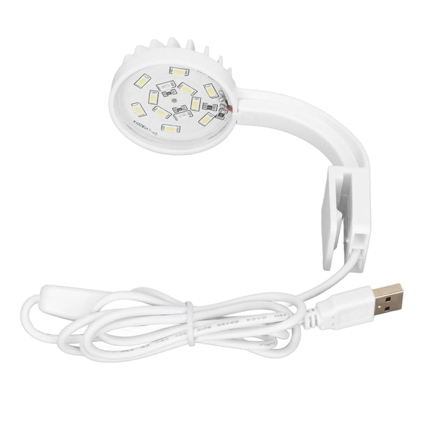 Luz de clip para pecera USB, luz de clip para pecera, luz LED para acuario, materiales ecológicos