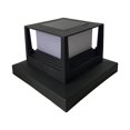 thumbnail image 1 of Lampe Solaire Extérieure à Colonne Bicolore Noire, 1 of 8