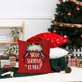 thumbnail image 4 of Christmas Pillow Covers 20 x 20 Inch Christmas Vacation Throw Pillows Winter Pillowcase Home Decor Living Room House Decorative Cushion Case for Sofa Couch, 4 of 6