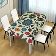 thumbnail image 3 of Yayeee Tablecloths for Rectangular Tables 60 x 120 inch Party Table Cover, Vibrant Floral, 3 of 6