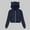 Navy coat for women, variant on clear 50% off Usmixi Sweatshirt Coat for Women Winter Womens Hooded Sweatshirt Coat Open Front Zipper Cute Cat Ear Hoodies Coat Plus Size Casual Solid Long Sleeve Pocket Short Outwear Weekly