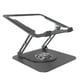 thumbnail image 1 of Soporte universal para portátil, ergonómico, con disipación de calor ajustable para tableta, color negro, 1 of 9