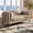 Camel, variant on Noble House Julisa 58" Modern Chenille Fabric Loveseat with Removable Cushion, Fixed Backrest, Camel