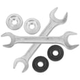 thumbnail image 4 of Miangastore Flange Nut for Grinder Machine Stainless Steel 2Sets 3X0.5In, 4 of 8