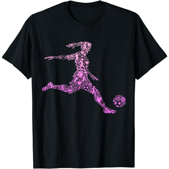 Soccer Women Girl Youth Player T-Shirt