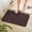 Brown, variant on Bath Mat,16 x 24 inches Non-Slip Soft Water Absorbent Microfiber Bathroom Mat,Machine Washable for Bathtub,Shower and Bathroom