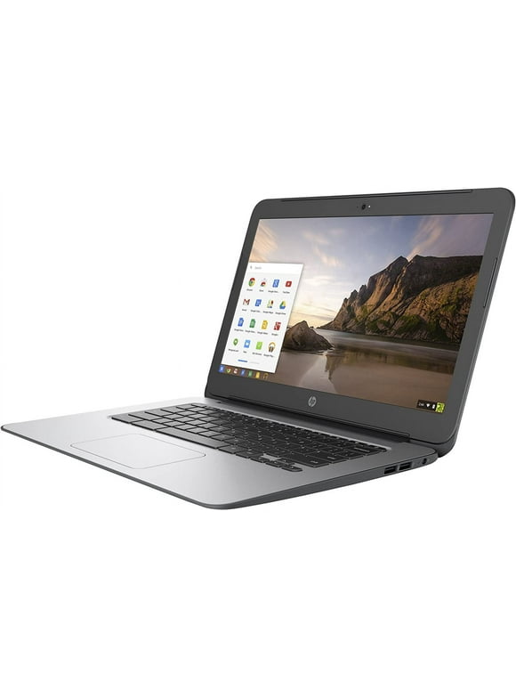 HP Chromebook 14 G4, 2.16 GHz Intel Celeron, 4GB DDR3 RAM, 16GB SSD Hard Drive, Chrome, 14" Screen (Used Grade B)