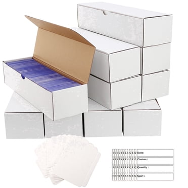 Card Storage Box,Trading Card Storage Box,Sports card storage box fits Baseball Cards,Football Cards,Basketball Cards,Collectible Gaming & Trading Cards