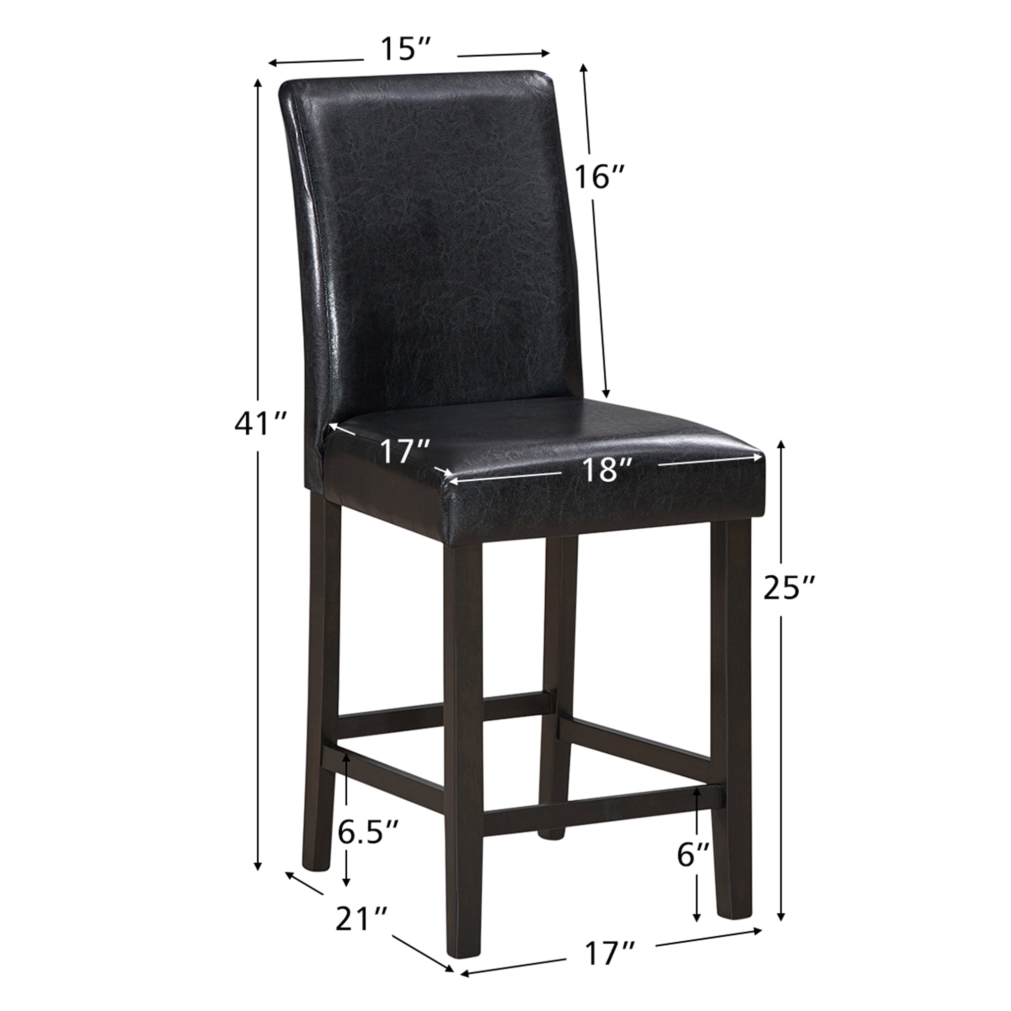 Overstock leather bar discount stools