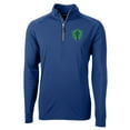 thumbnail image 2 of Men's-Cutter & Buck  Blue Seattle Sounders FC Big & Tall Adapt Eco Knit Stretch Recycled Quarter-Zip Pullover, 2 of 3